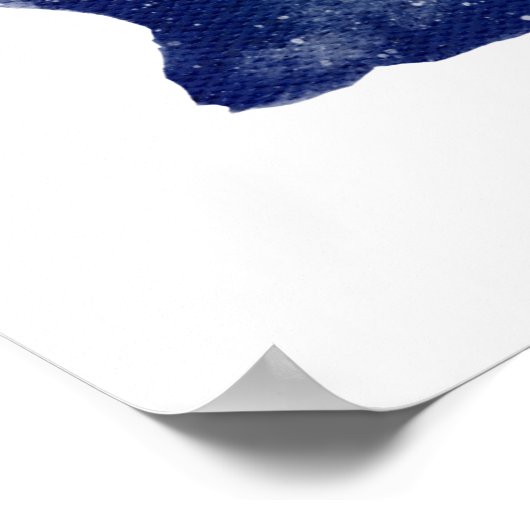 カエルの宇宙飛行士 彗星 星 子供部屋 ポスター (角)