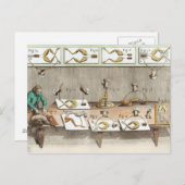 カエルの実験 ポストカード (正面/裏面)