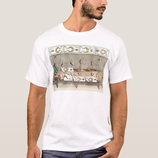 カエルの実験 Tシャツ (正面)