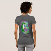カエルの年のTシャツ Tシャツ (裏面フル)