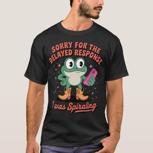 カエルの引用 Tシャツ (正面)