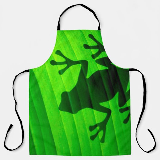 カエルの影 エプロン (正面)