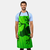 カエルの影 エプロン (着用した状態)