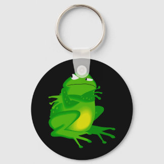 カエルの怒り キーホルダー