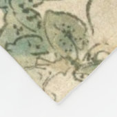 カエルの戦い – 河鍋暁斎 フリースブランケット (角)