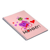 カエルの新しいママのプレゼント ノートブック (右側)