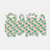 カエルの最初の誕生日パーティクロークグリーングリッター フェイバーボックス (折り畳みなし)