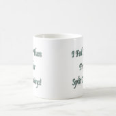 カエルの毛より素晴らしい コーヒーマグカップ (中央)