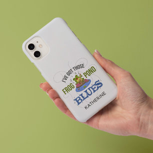 カエルの池の青 iPhone 11 PRO MAXケース