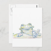 カエルの渦 ポストカード (正面/裏面)