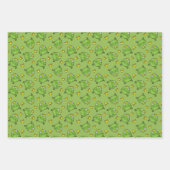 カエルの漫画 ラッピングペーパーシート (正面2)