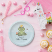 カエルの王子男の赤ちゃんのシャワー ペーパープレート (パーティー)