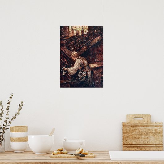 カエルの王子 ポスター (キッチン)