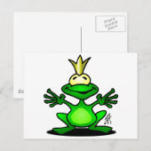 カエルの王子 ポストカード (正面/裏面)