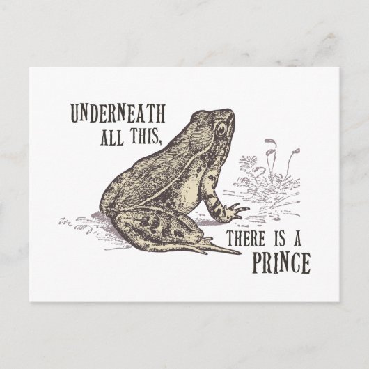 カエルの王子 ポストカード (正面)