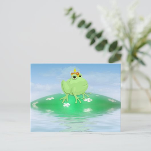 カエルの王子 ポストカード (スタンド正面)