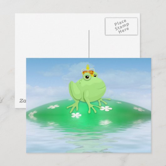 カエルの王子 ポストカード (正面/裏面)