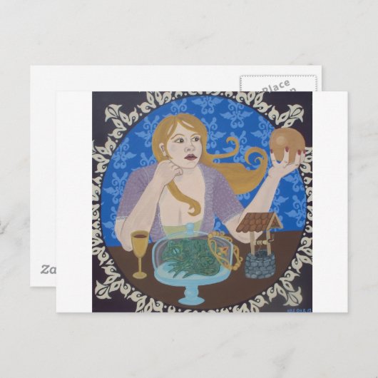 カエルの王子 ポストカード (正面/裏面)