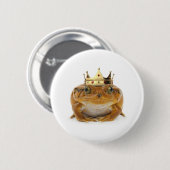 カエルの王子-前部 缶バッジ (正面&裏面)