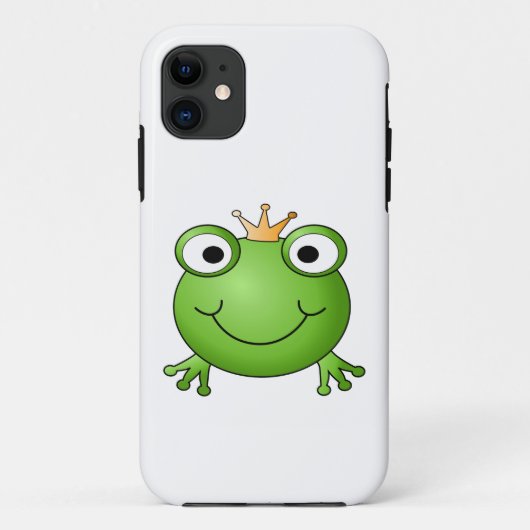 カエルの王子。 幸せなカエル Case-Mate iPhoneケース (裏面)