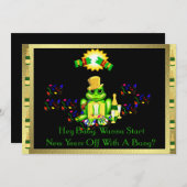 カエルの王子 招待状 (正面/裏面)