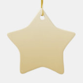 カエルの王子。 王冠を持つ微笑のカエル セラミックオーナメント (裏面)