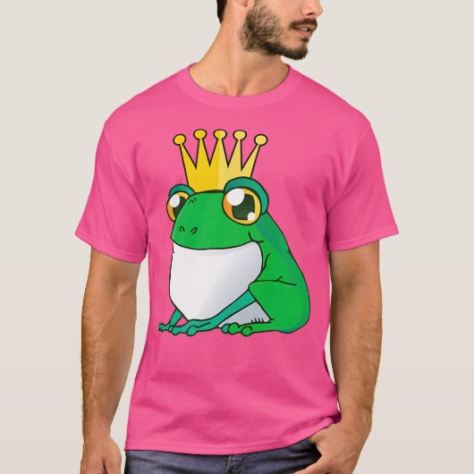カエルの王様プリンスカエル Tシャツ (正面)