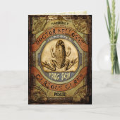 カエルの皮 カード (正面)