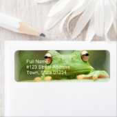 カエルの目差出人住所ラベル ラベル (インサイチュ)