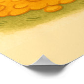 カエルの眠る金ゴールド ポスター (角)