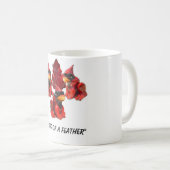 カエルの眺め….、"羽のカエル" コーヒーマグカップ (正面右)
