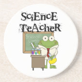 カエルの科学の教師 コースター (正面)
