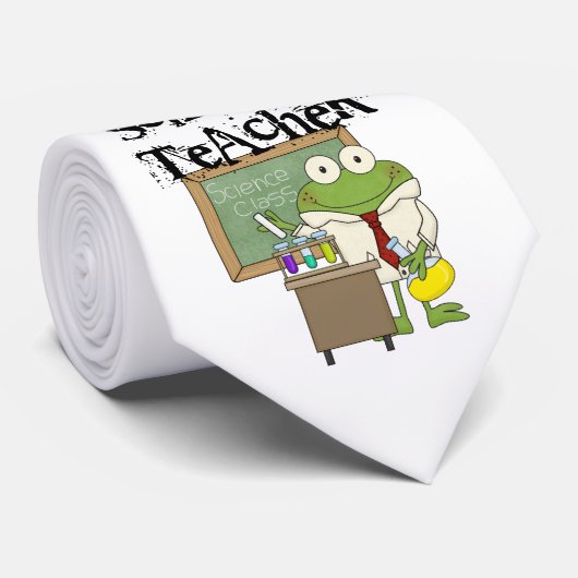 カエルの科学の教師 ネクタイ (ロール)