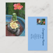 カエルの考えるな名刺 名刺 (正面/裏面)