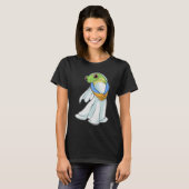 カエルの花嫁のドレス ウェディング Tシャツ (正面フル)