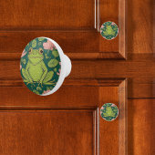 カエルの花 セラミックノブ