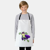 カエルの英雄 エプロン (着用した状態)