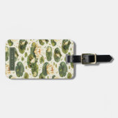 カエルの荷物タグ ラゲッジタグ (正面横)