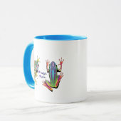 カエルの規則のマグ マグカップ (正面左)