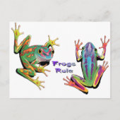 カエルの規則 ポストカード (正面)