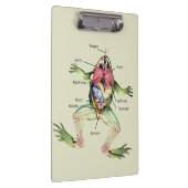 カエルの解剖パーソナライズされた学 クリップボード (右)