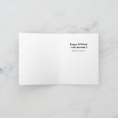 カエルの誕生日カード サンキューカード (内部)