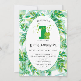 カエルの誕生日パーティー カエルをテーマにした招待状 招待状