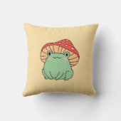 カエルの赤ちゃんシャワー付きききのこ クッション (裏面)