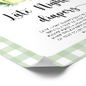 カエルの赤ちゃんシャワー – 深夜おむつゲーム ポスター (角)