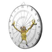 カエルの跳躍おもしろい動物 ダーツボード (正面右)