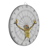 カエルの跳躍おもしろい動物 ダーツボード (正面左)