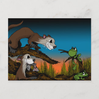 カエルの間違い ポストカード