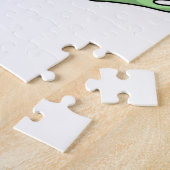 カエルの音楽ダンス ジグソーパズル (側面)