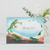 カエルの驚くべきライフサイクル サンキューカード (スタンド正面)